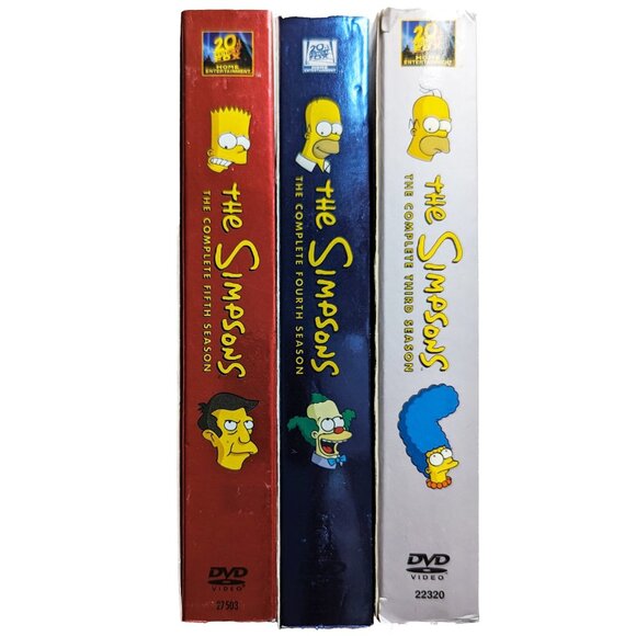 The Simpsons DVD Box Sets Collectors Editions Complete Seasons Two, Three, Four - Picture 8 of 9